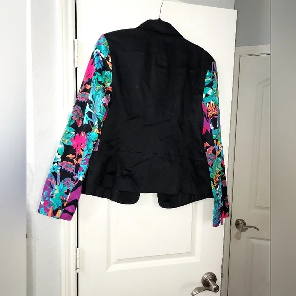 NICOLE MILLER FLORAL WOMEN JACKET - Picture 3 of 3